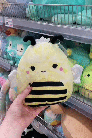 Squishmallow 8" Sunny the Queen Bee – Tie Dye Sassy Squad Plush (BNWT)
