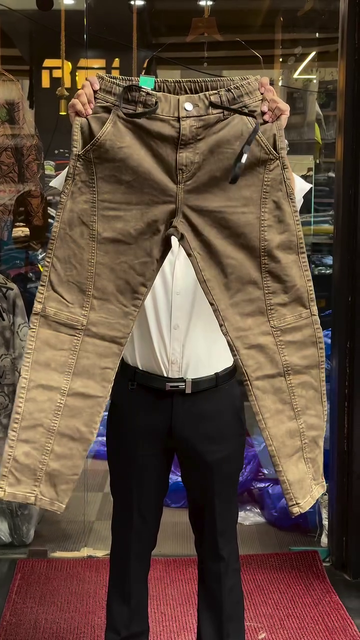 Men’s Slim-Fit Stretch Casual Pants - Image 3