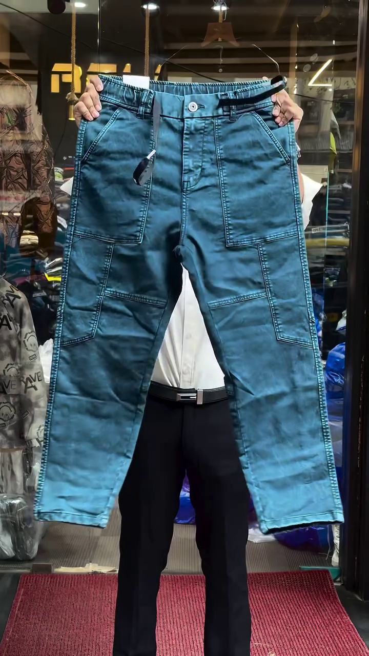 Men’s Slim-Fit Stretch Casual Pants - Image 4