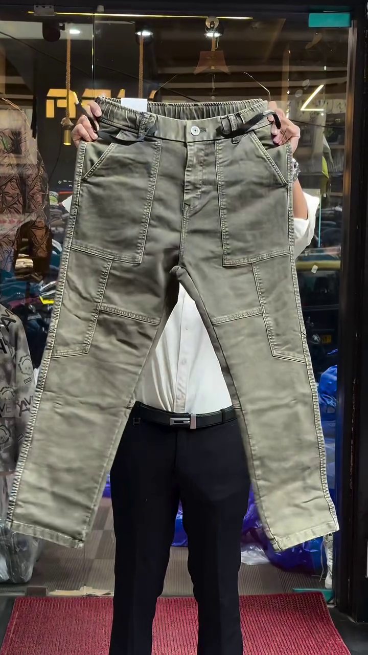 Men’s Slim-Fit Stretch Casual Pants - Image 5