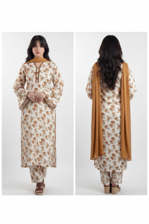 Women’s Chikankari Cotton Kurta Set with Dupatta – Traditional Elegance Meets Everyday Comfort