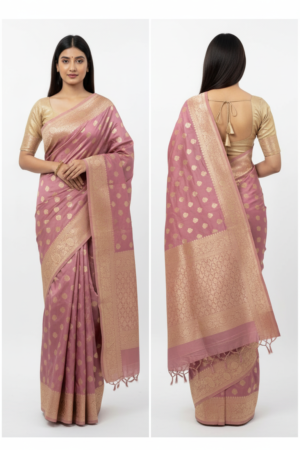 Elegance Woven Patola Silk Blend Saree – Timeless Ethnic Luxury