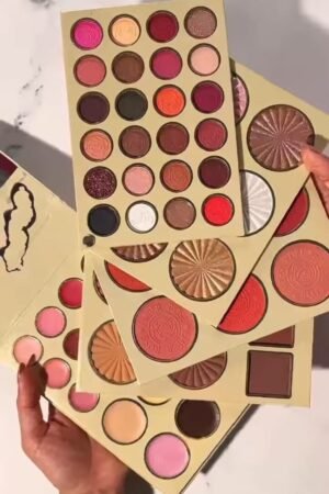 Colorful Eyeshadow and Blush Palette Set