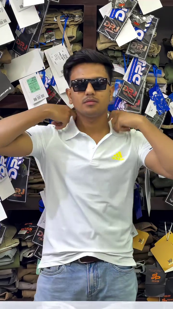 White Polo T-shirt