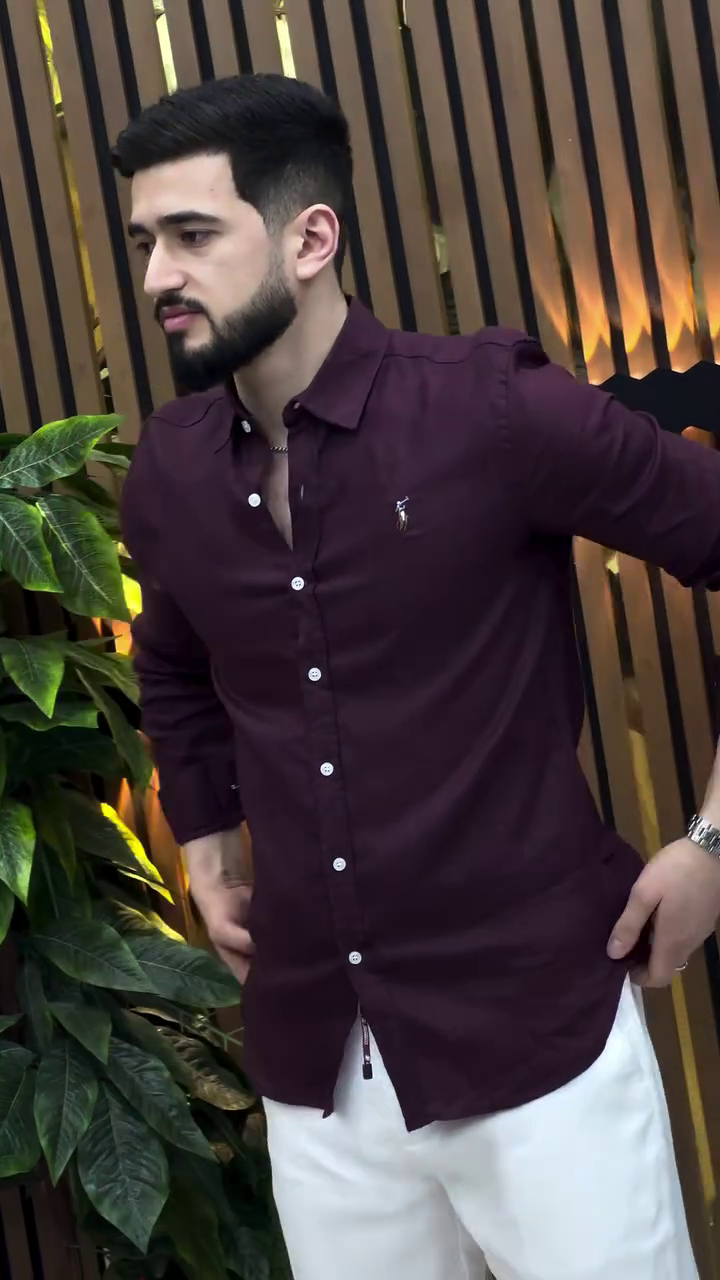 Pure Cotton Tailored Fit Casual Shirt
