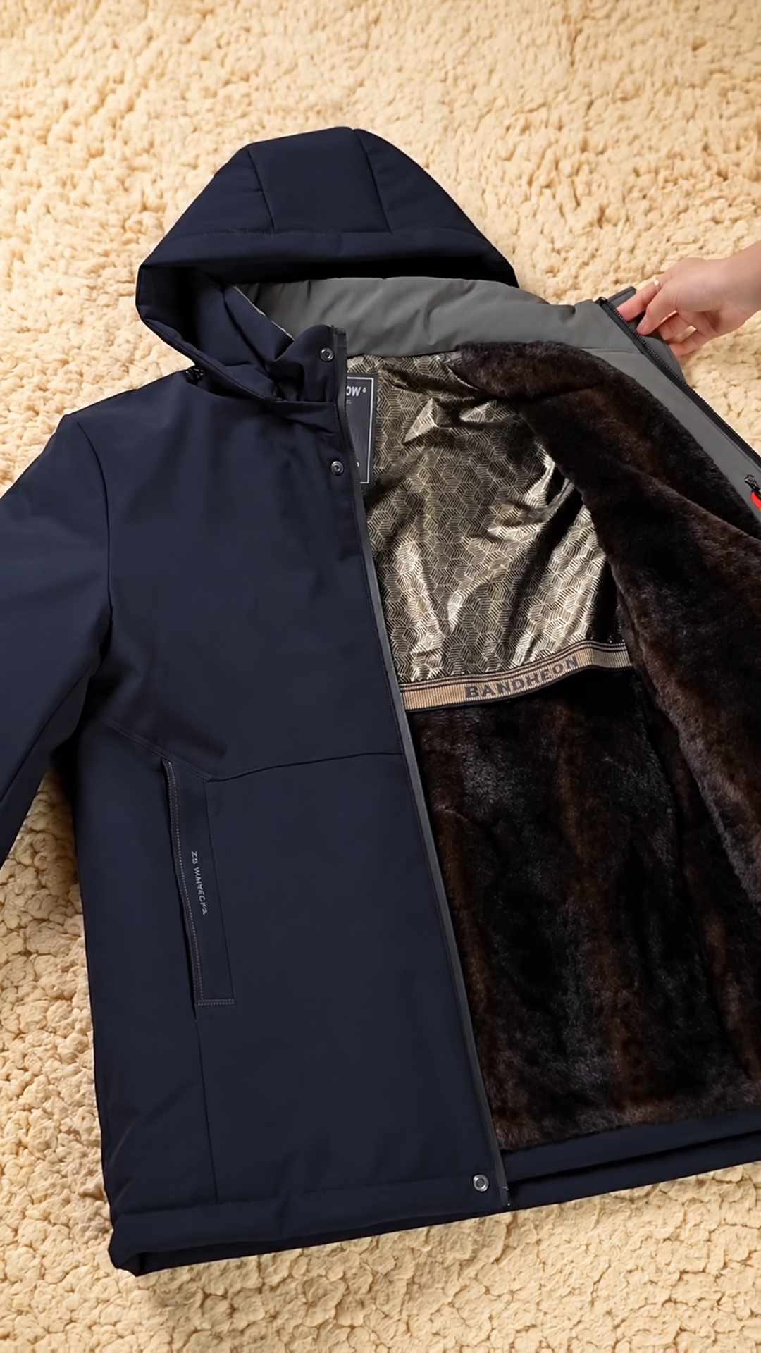 Men's Regular Fit Fashionable Lightweight Winter Jacket - Trendy, Warm, and Perfect for Layering - Image 2